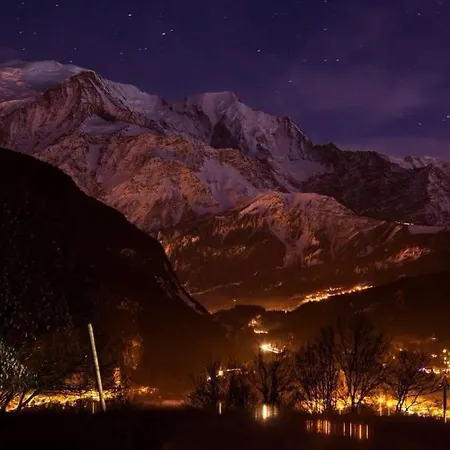 Cosy Alpine Flat With Great Views Of Mont Blanc Apartment Servoz